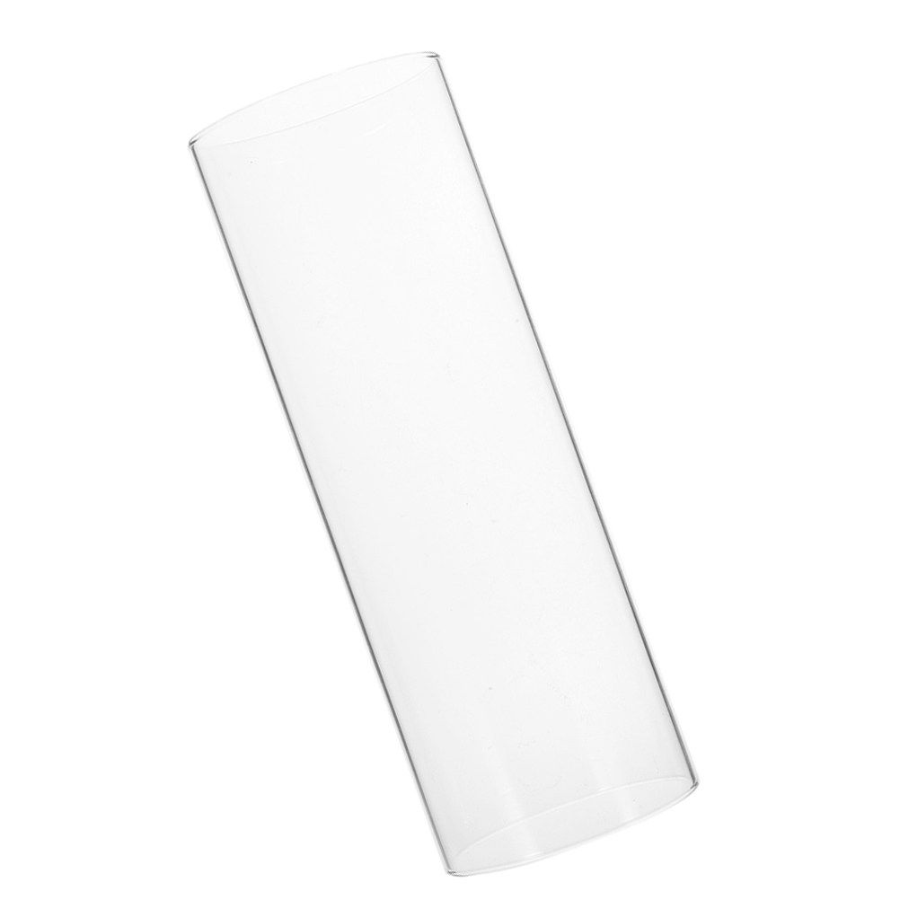 Candle Holder Decor - Transparente Glas-Hurrikan-Schutzhülle für Teelichtkerzen – Vintage