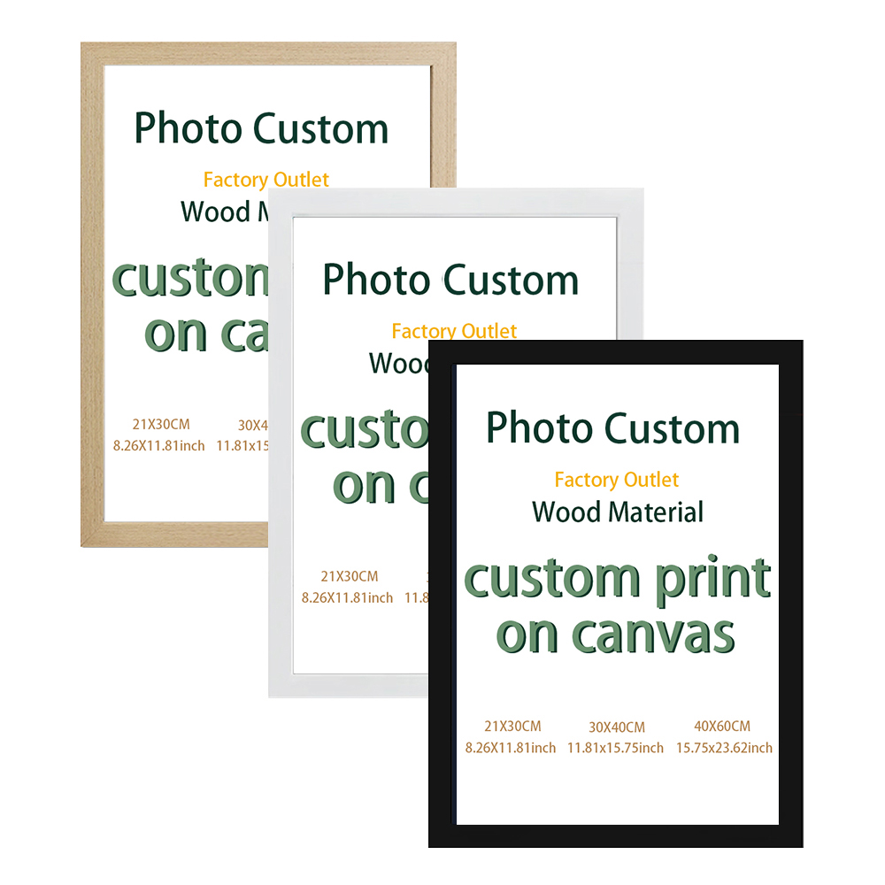 Picture Frame - Individuell gestaltetes Leinwandbild mit passendem Bilderrahmen,