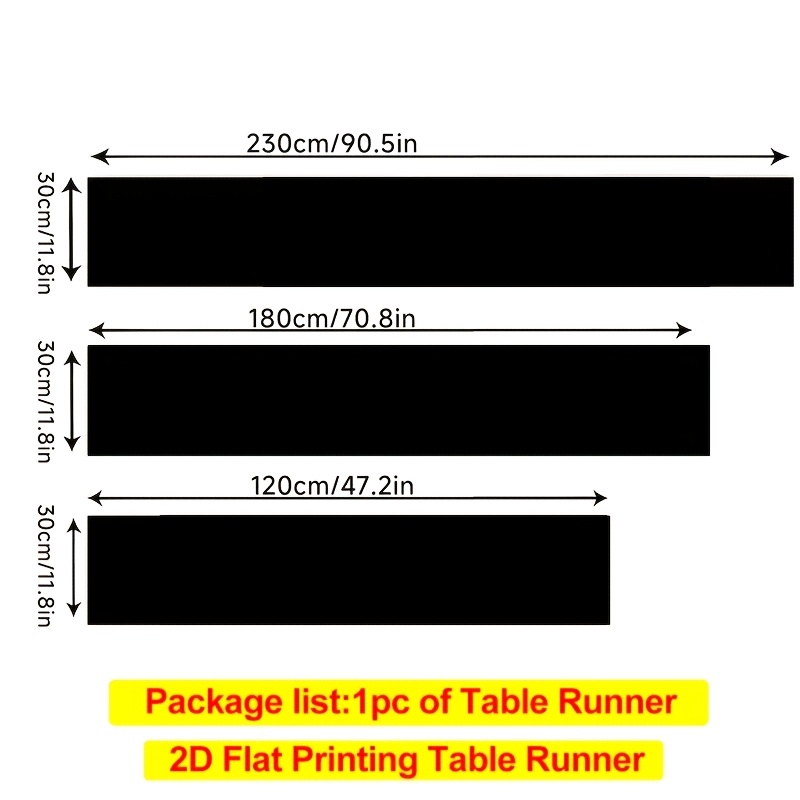 Maßgefertigter 1-teiliger Tisc – Table Runner Bewertung und Preis