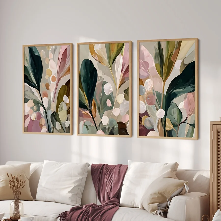 Großformatiges 3-teiliges Set  – Abstract Canvas Set Bewertung und Preis