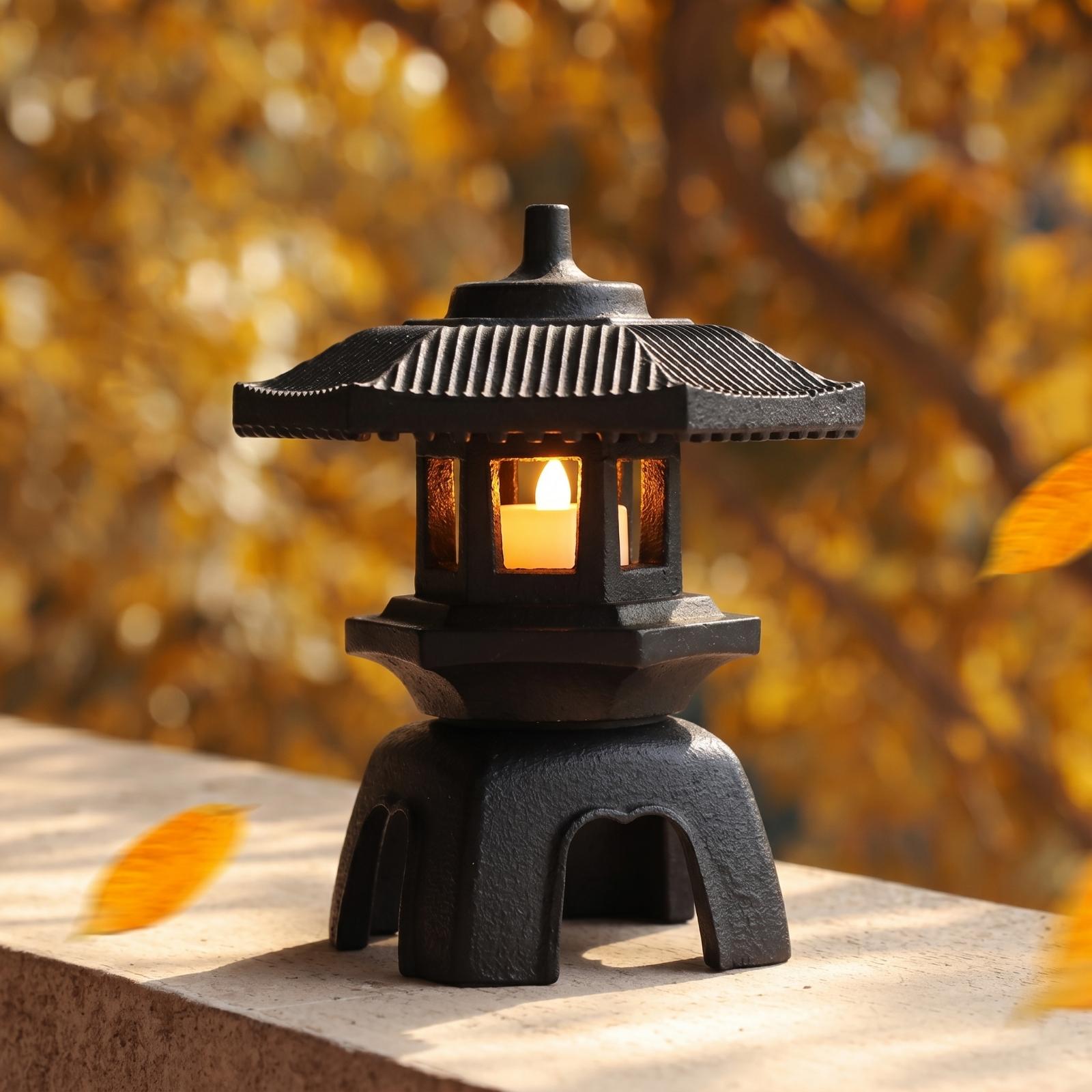 Gusseiserne Laterne mit Durchb – Candle Holder Decor Bewertung und Preis