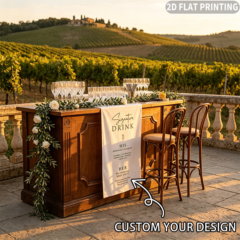 1 Stück personalisierte Hochze – Table Runner Bewertung und Preis