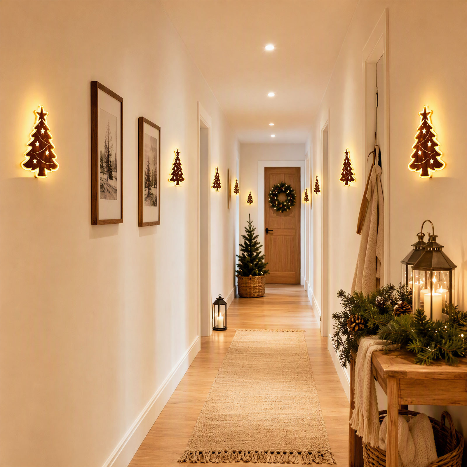 Weihnachtsmann Rentier Leuchte – Wall Sticker Bewertung und Preis