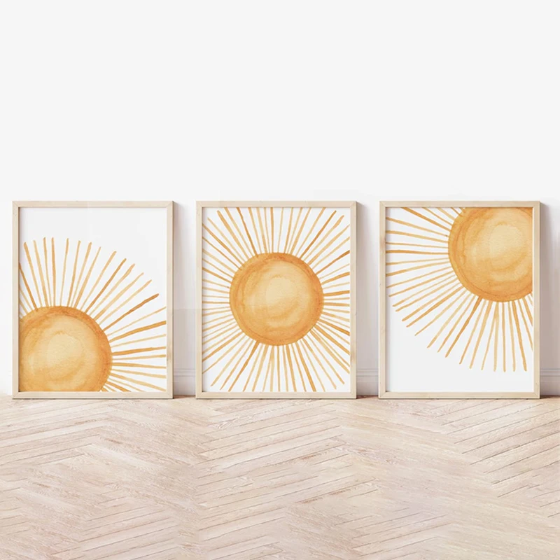 3-teiliges Set rahmenloser Lei – Abstract Canvas Set Bewertung und Preis