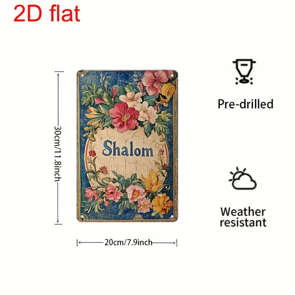 CIFBUY Vintage Floral Shalom A – Wall Art Bewertung und Preis