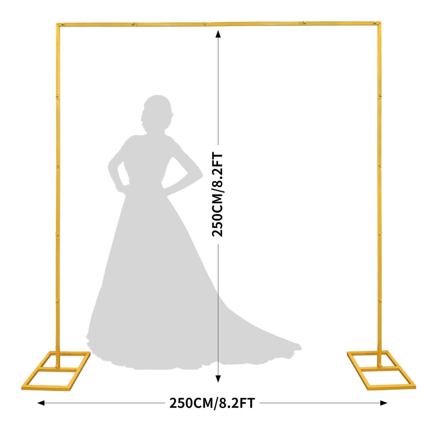 Goldfarbener Metall-Quadrat-Hi – Picture Frame Bewertung und Preis