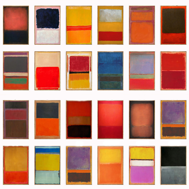 Wanddekoration, Poster-Sets vo – Abstract Canvas Set Bewertung und Preis